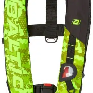 Baltic Mako auto ilmatäytteinen pelastusliivi UV-keltainen 40-150kg 128-2-1573