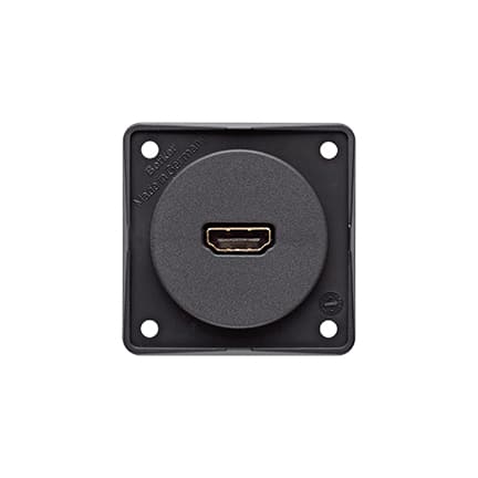 Berker HDMI socket outlet anthracite 494-945822505