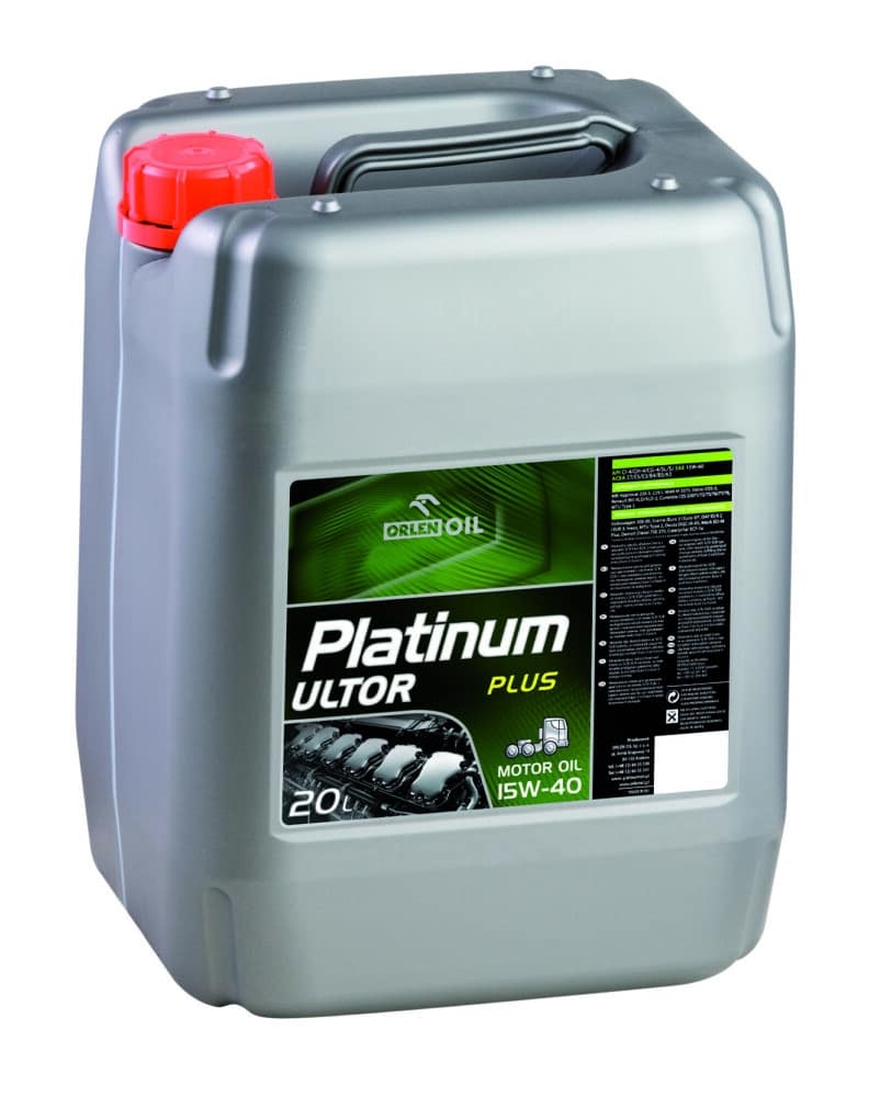 Orlen Oil Platinum Ultor Plus 15W-40 20L VDS-3 55-600-020