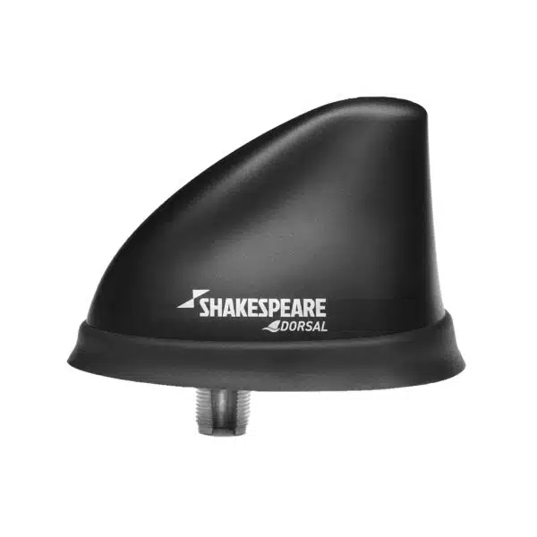 Shakespeare 5912 Dorsal VHF antenni, musta 115-5912-DS-VHF-B