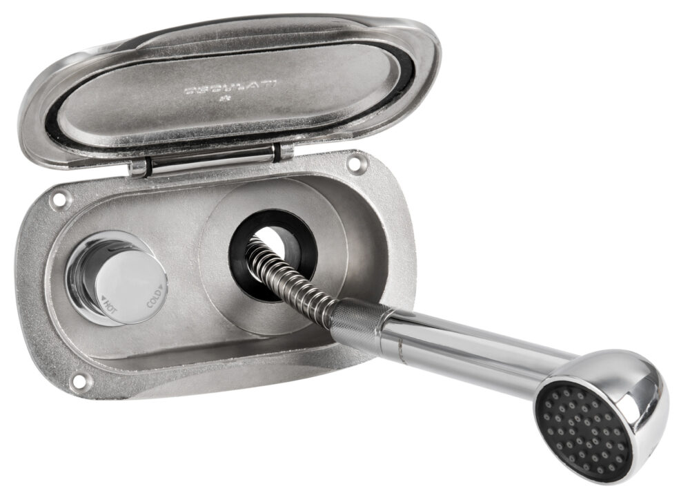 Osculati Elissa deck shower w/Keji mixer SS hose 2.5m M15-324-30