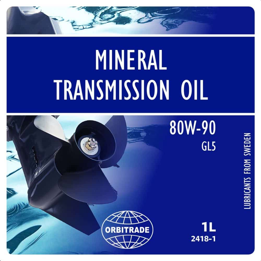 Orbitrade Gear oil mineral 80W-90 1L 117-6-2418-1