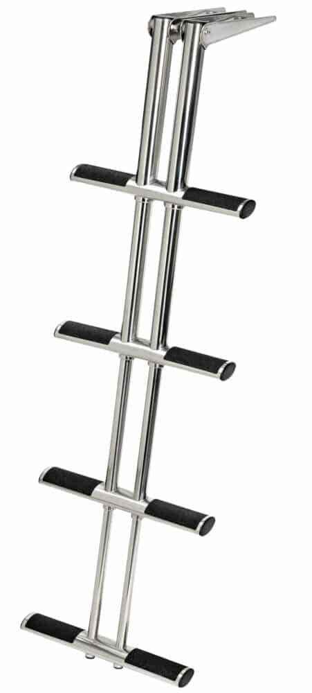 Osculati DIVER teleskooppinen 4 askelmaa musta M49-552-04