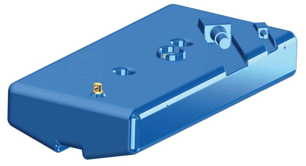 Polttoainesäiliö 1060x535x221 90 l (bensiini) M52-035-10