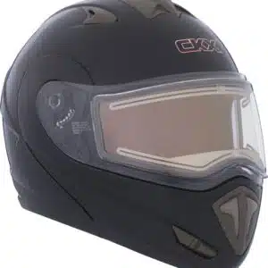 CKX Kypärä TRANZ E lämmitettävällä visiirillä, mattamusta