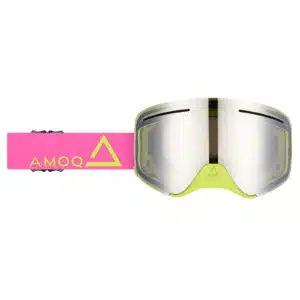 Amoq Vision Vent+ Ajolasit magneettilinssillä, pinkki / HiVis – hopeapeili