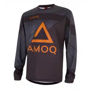 AMOQ Snowcross ajopaita Musta / Harmaa / Oranssi