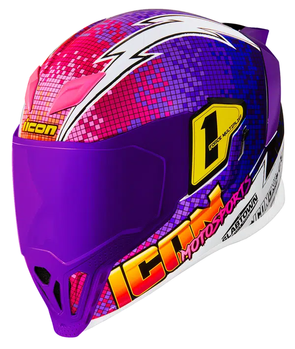 Icon moottoripyöräkypärä Airflite Quarterflash