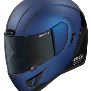 Icon moottoripyöräkypärä Airform Counterstrike MIPS, sininen