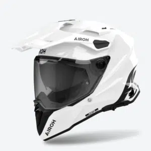 Airoh Adventurekypärä Commander 2 Color, kiiltävä valkoinen