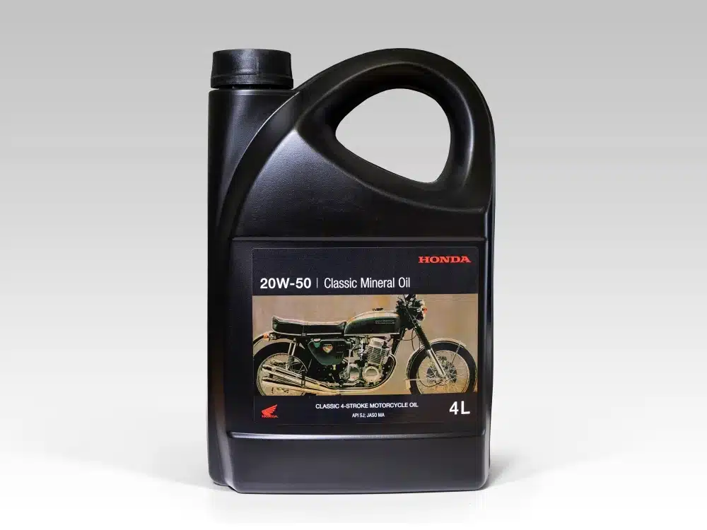 Honda Classic moottoripyörän moottoriöljy 20W-50 MA SJ 4L