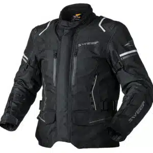 Sweep moottoripyöräajotakki Outback, musta