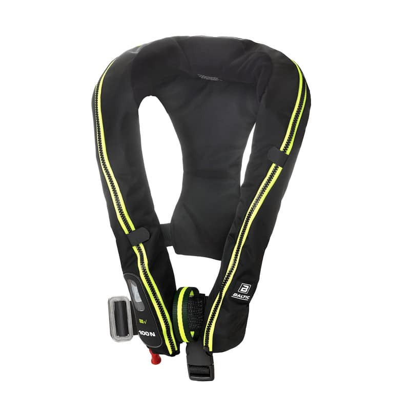 Baltic Compact 100 harness auto ilmatäytteinen pelastusliivi musta 30-110kg 128-2-1373