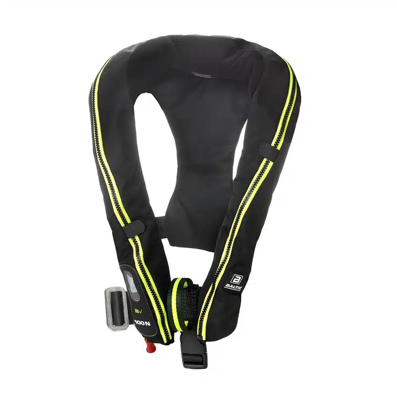 Baltic Compact 100 harness auto ilmatäytteinen pelastusliivi musta 30-110kg 128-2-1373