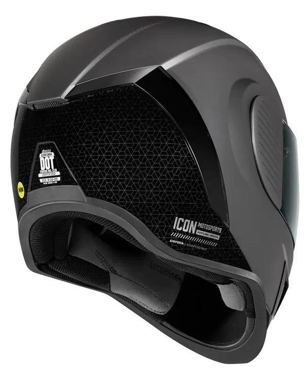 Icon moottoripyöräkypärä Airform Counterstrike MIPS, hopeanharmaa - Image 2