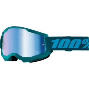 100% Ajolasit Strata 2, sinivihreä – sininen peililinssi