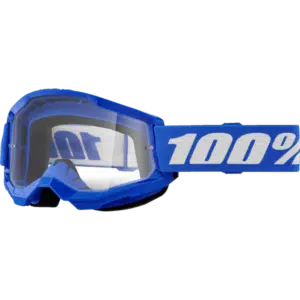 100% Ajolasit Strata 2, sininen – kirkas linssi