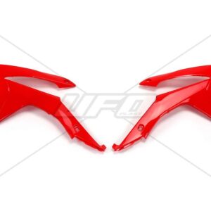 UFO HONDA CRF 450 2013 RADIATOR COVERS RED HO04657070