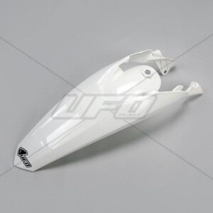 UFO KTM EXC REAR FENDER WHITE KT04032047