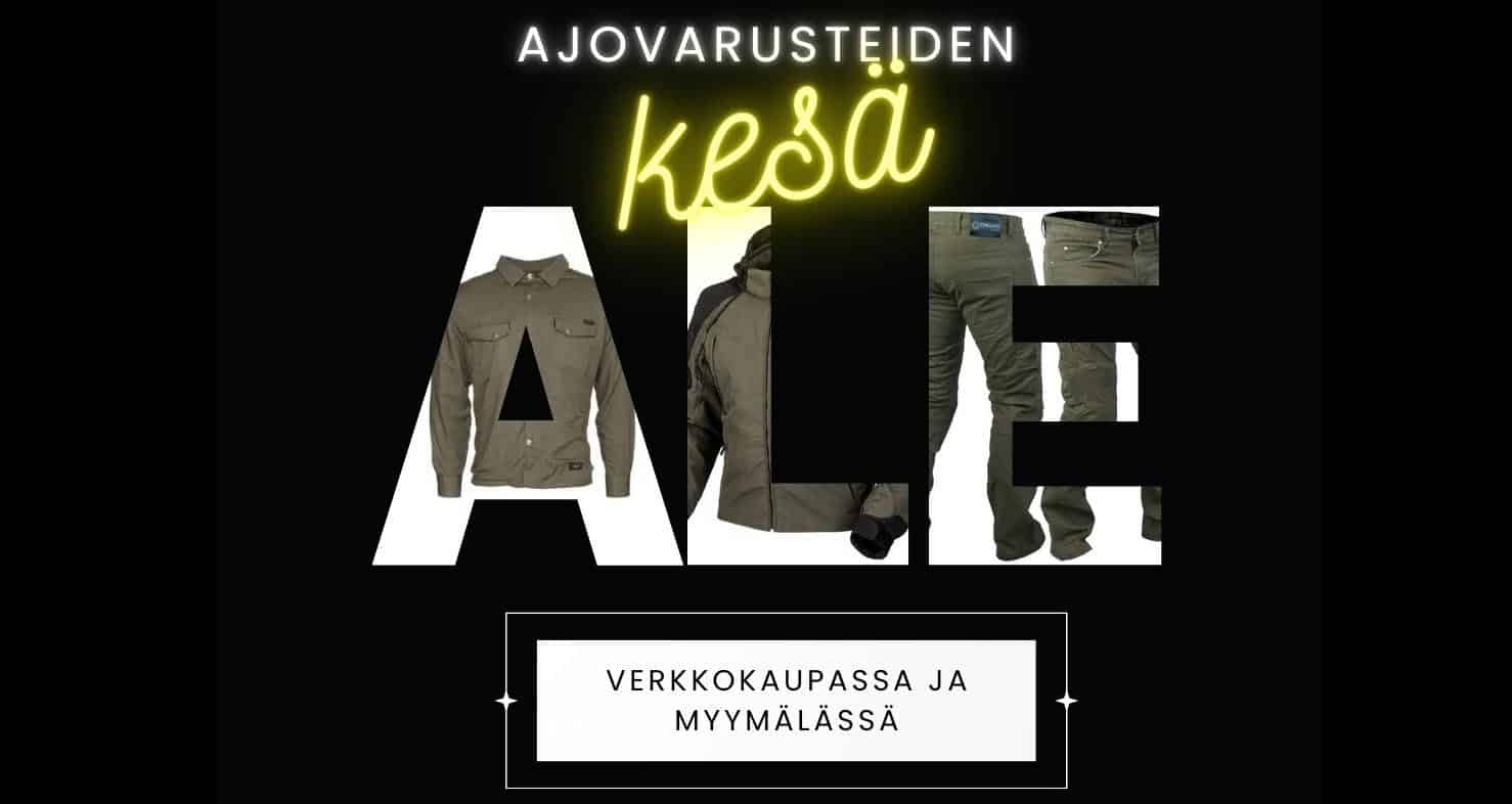 😎 Ajovarusteiden kesäale