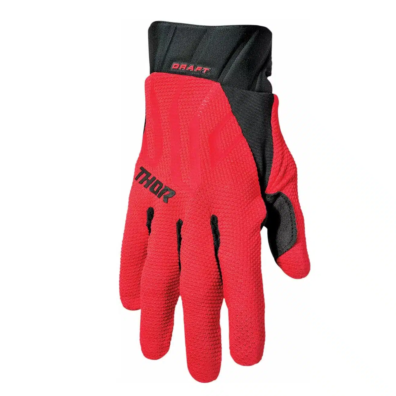 Thor crossihanskat Draft, punainen / musta