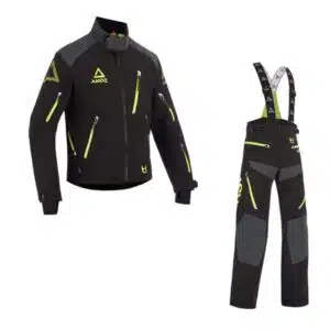 Amoq kelkkapuku Caliber musta / harmaa / Hi-Vis