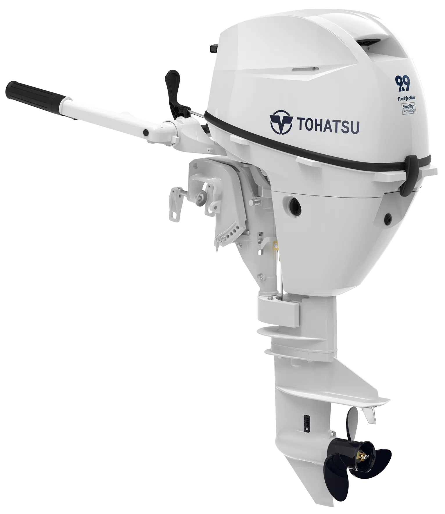 Tohatsu perämoottori MFS 9.9 CYWS, valkoinen