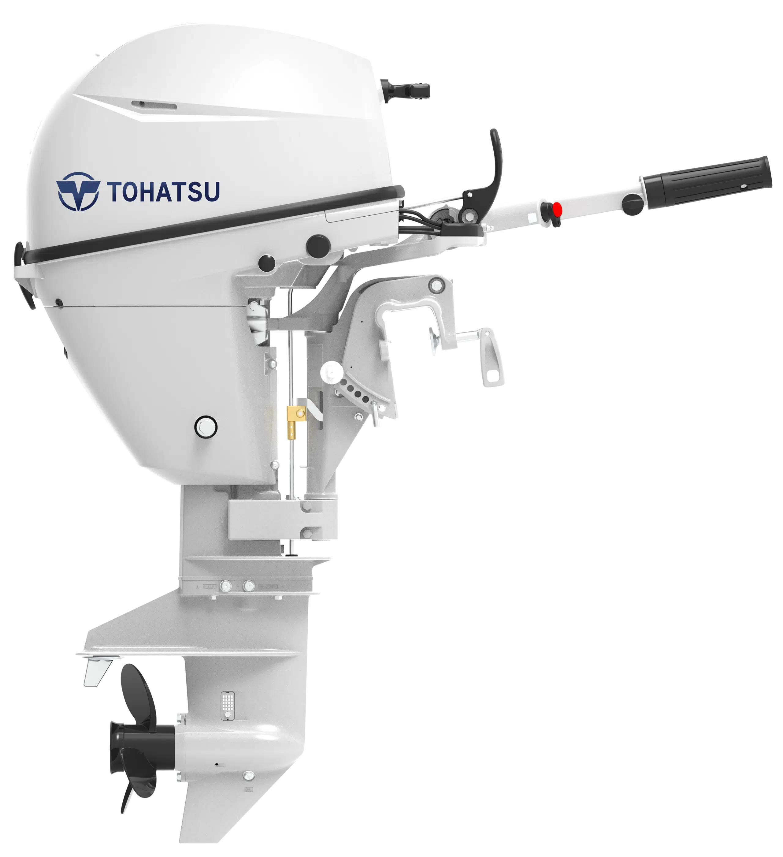 Tohatsu perämoottori MFS 9.9 CYWS, valkoinen - Image 3