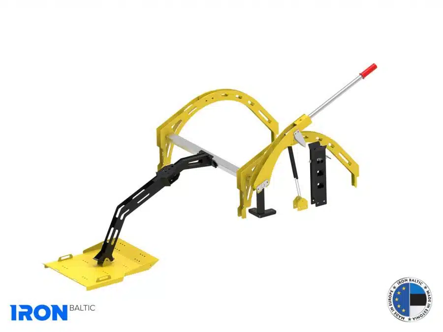 Iron Baltic Perinteisen latuhöylä latutamppariin