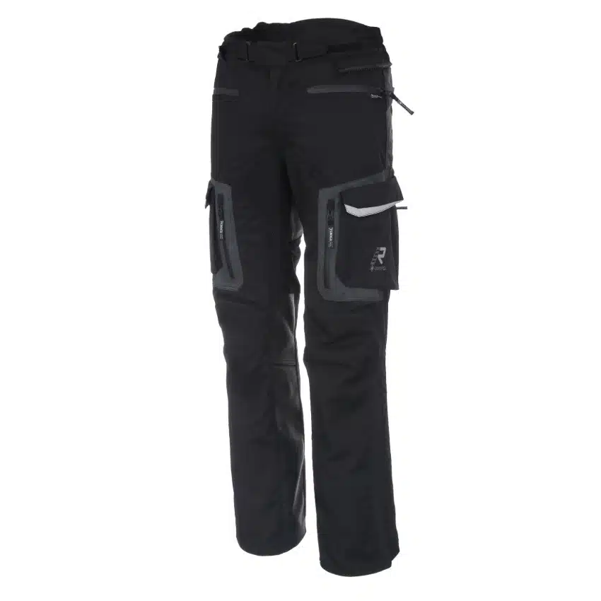 Rukka Moottoripyöräajohousut Rimo-R, musta / harmaa