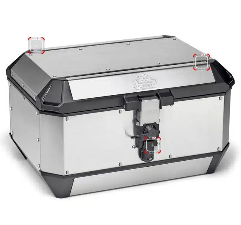 Givi takalaukku Trekker Alaska 56L, alumiinia - Image 3