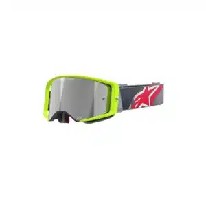 Alpinestars Ajolasit Supertech CORP Keltainen Fluo/Punainen Hopea peili
