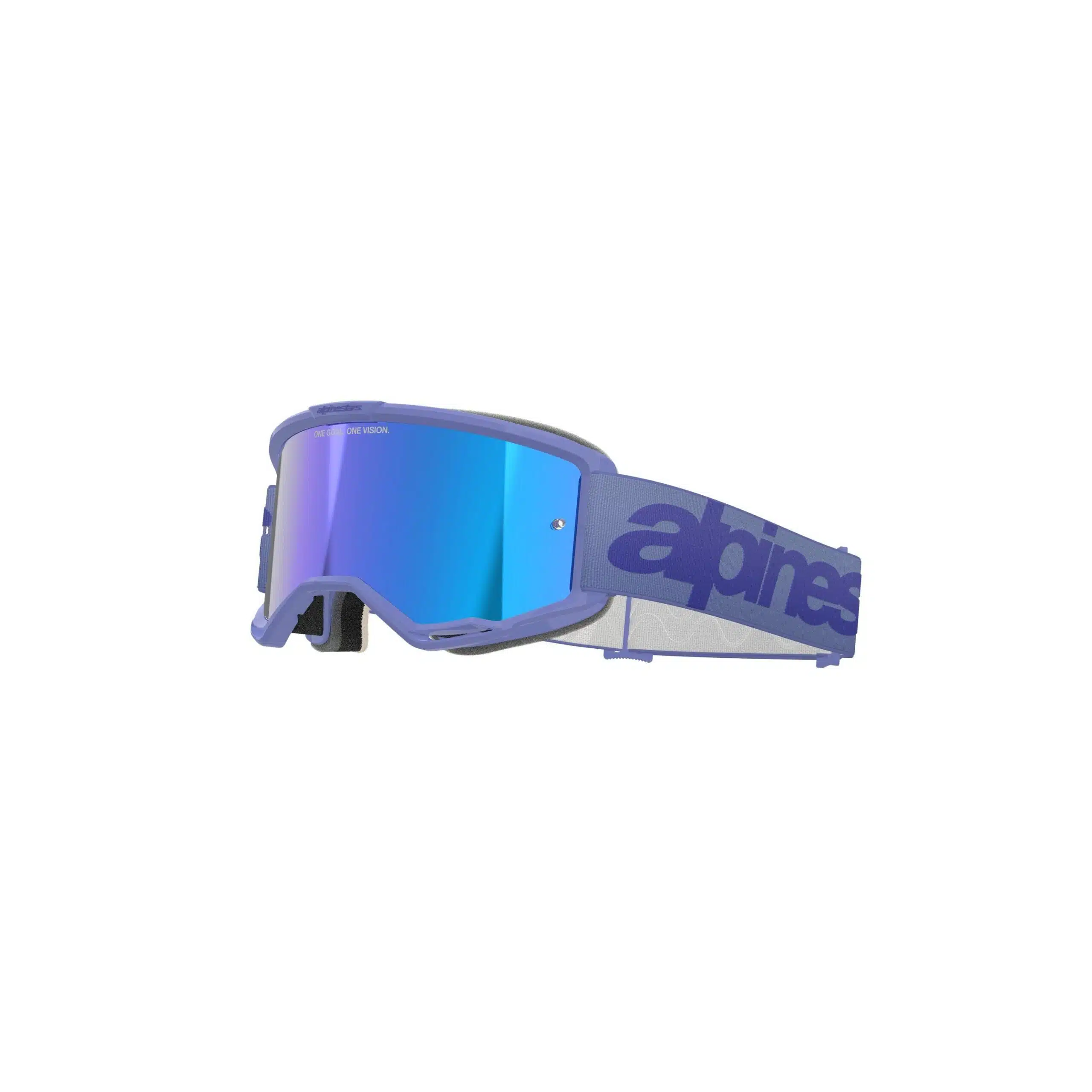 Alpinestars Ajolasit Vision 5 WORDMARK Violetti Peili Sininen