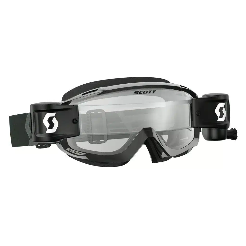 Scott Goggle Split OTG WFS black/white clear works