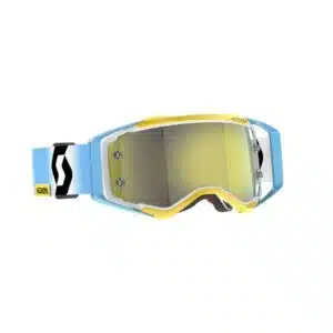 Scott Goggle Prospect 6days 2023 ARG white/blue yellow chrome works