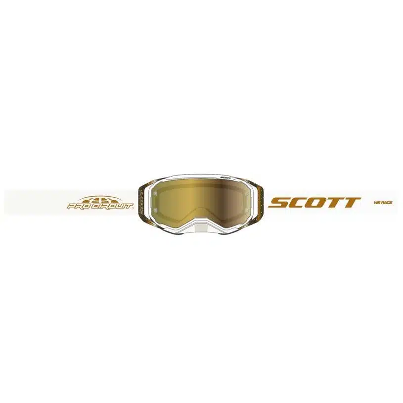 Scott Goggle Prospect Pro Circuit AMP Beige/Brown gold chrome works
