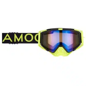 Amoq ajolasit Aster, musta / hi-vis / sininen peili