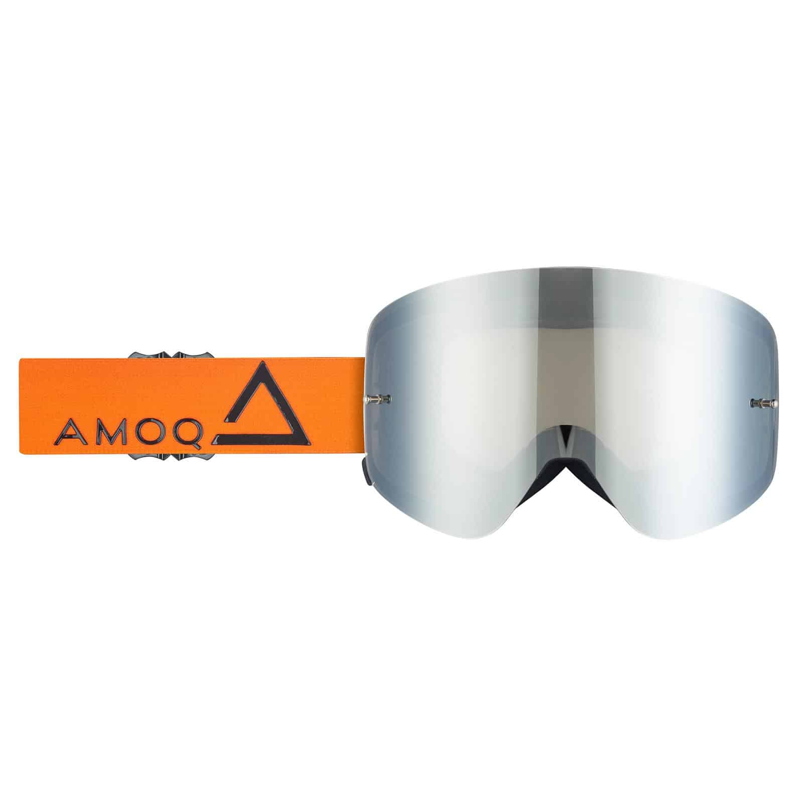 AMOQ Vision Magnetic Crossilasit Orange-Black - Silver Mirror