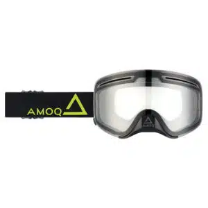Amoq ajolasit Vision Vent+, musta / hi-vis, kirkas linssi