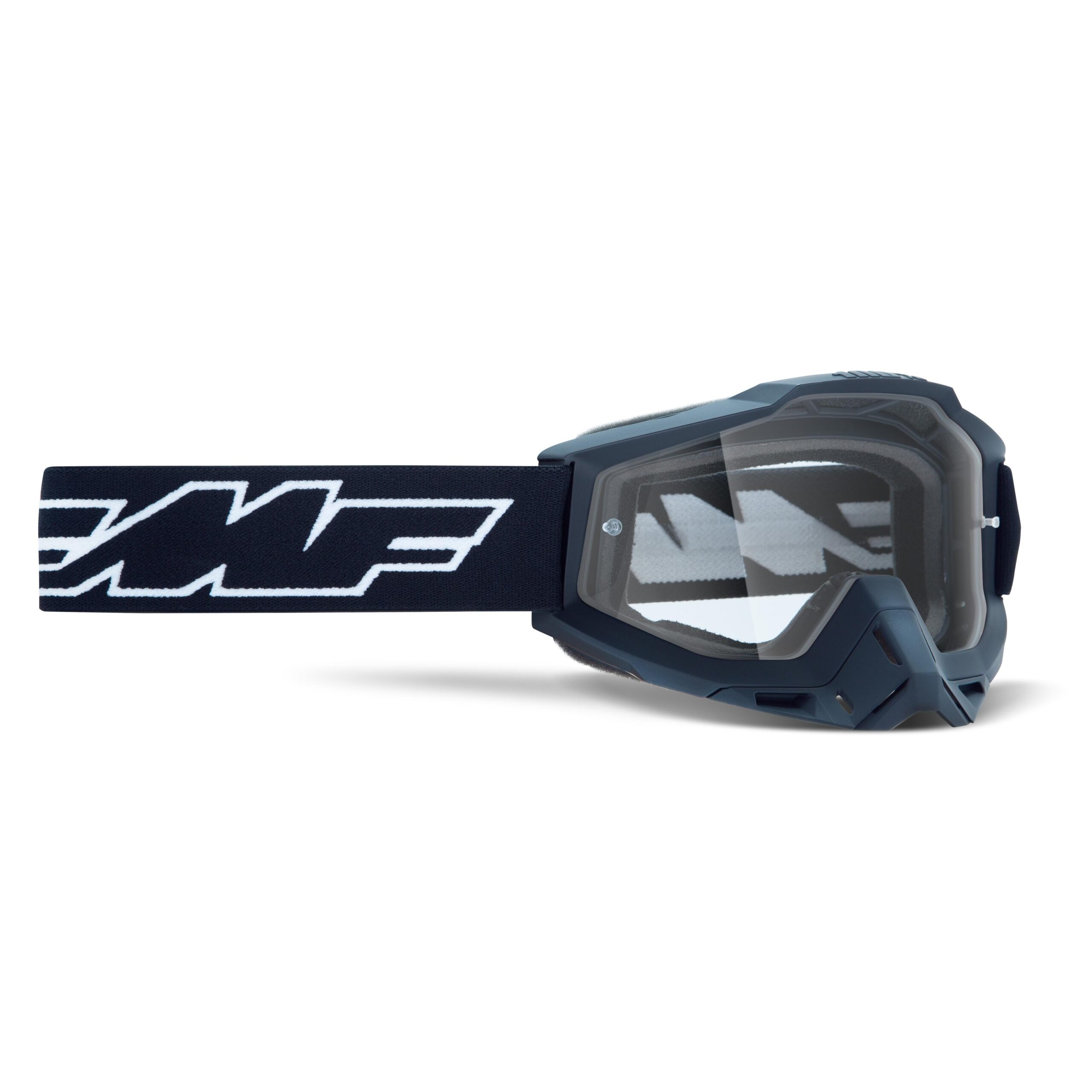 FMF POWERBOMB Goggle Rocket Musta - Kirkas Linssi