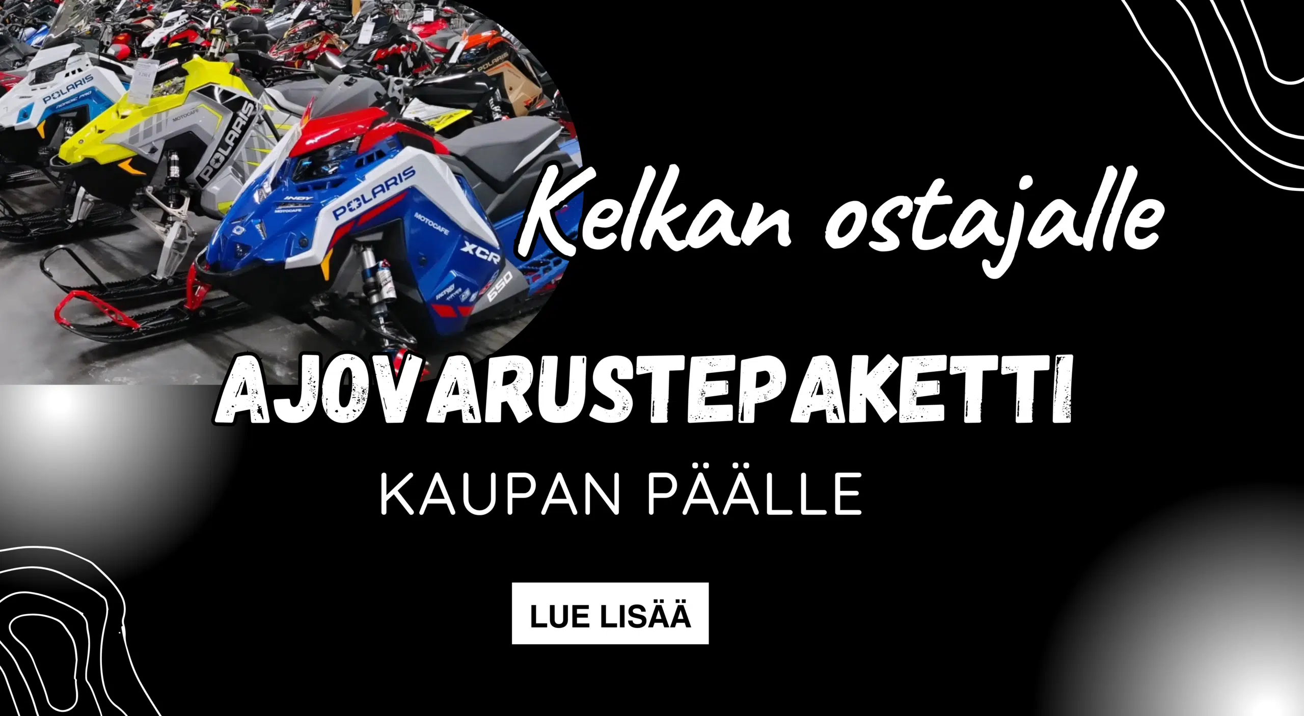 Kelkan ostajalle ajovarustepaketti Desktop