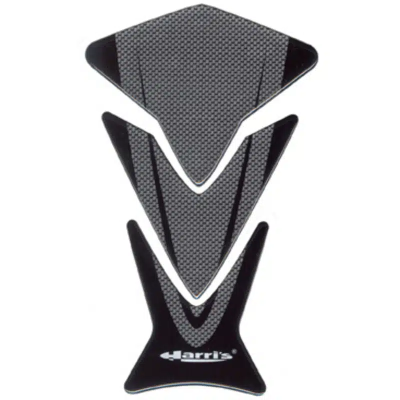 Ariete tankinsuoja tarra Puzzle, musta / hiilikuitu