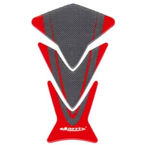 Ariete tankinsuoja tarra Puzzle, punainen / hiilikuitu