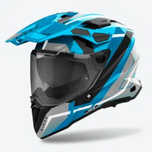 Airoh Adventurekypärä Commander 2 Mavick, Cerulean sininen