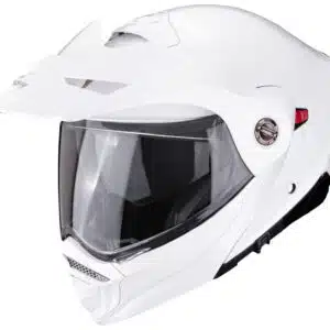 Scorpion Avattava adventurekypärä ADX-2 Solid, valkoinen