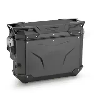 Givi Trekker Outback EVO Cam-Side, Black alum., right, 37 ltr, sold without lock