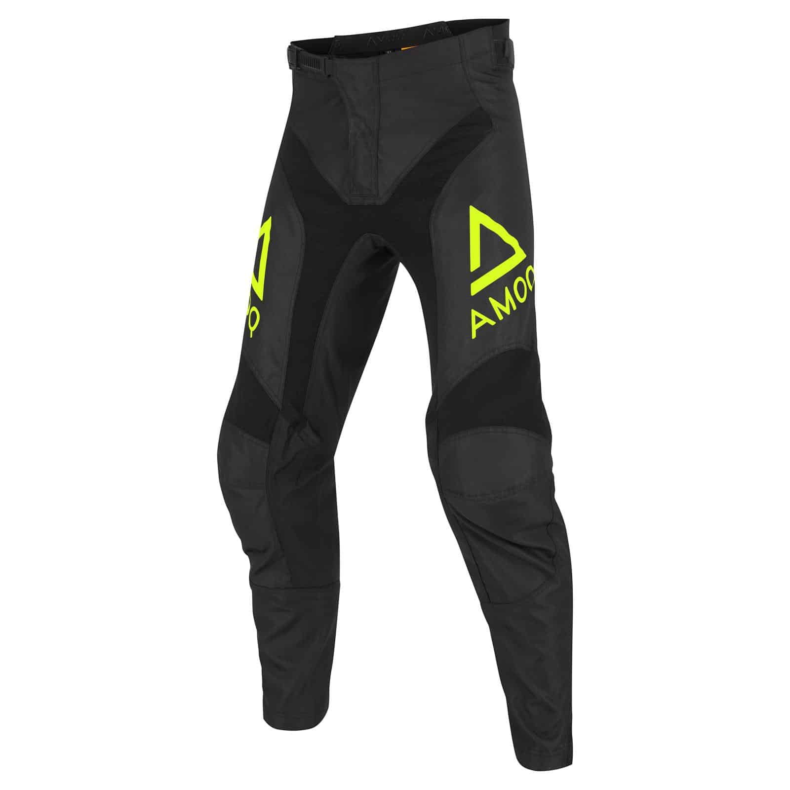 AMOQ Ascent V2 Ajohousut Musta-HiVis