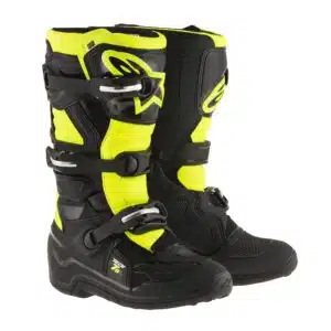 Alpinestars Saapas Tech 7s Junior Musta/Fluo