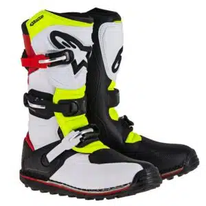 Alpinestars Saapas Tech T Valko/Puna/Fl kelta/Musta
