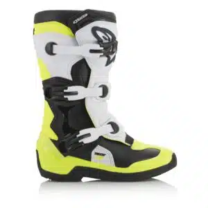 Alpinestars Saapas Tech 3s Junior musta/valk./fluo kelt.